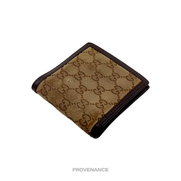 🔴 Gucci GG Canvas Bifold Wallet - Brown - Picture 4 of 9